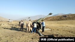 Iran -- Military exersize by The Islamic Revolutionary Guard Corps (IRGC) in Oshnavieh border point in in West Azerbaijan Province, Iran. File photo 