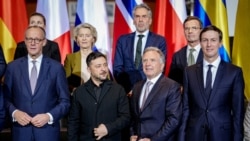 Президент України Зеленський, керівники європейських держав та урядів, представники ЄС, НАТО і США. Берлін, Німеччина, 15 грудня 2025 року 