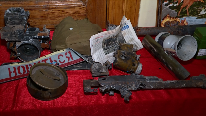 Uništena ruska oprema na izložbi ukrajinskog muzeja 