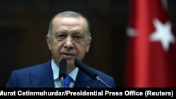 Турскиот претседател Реџеп Тајип Ердоган