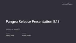 Pangea Release Presentation 8.15. Meeting Recording