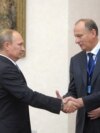 Президент России Владимир Путин, Николай Патрушев и Сергей Лавров