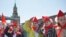 Орусия. Москва. Пионерлик кыймылдын мааракесине катышкан окуучулар. 22- май, 2022-жыл.