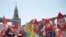 Russia -- Young Pioneer parade on Red Square