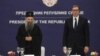 Predsednik Srbije Aleksandar Vučić na sastanku sa patrijarhom srpskim Porfirijem 
