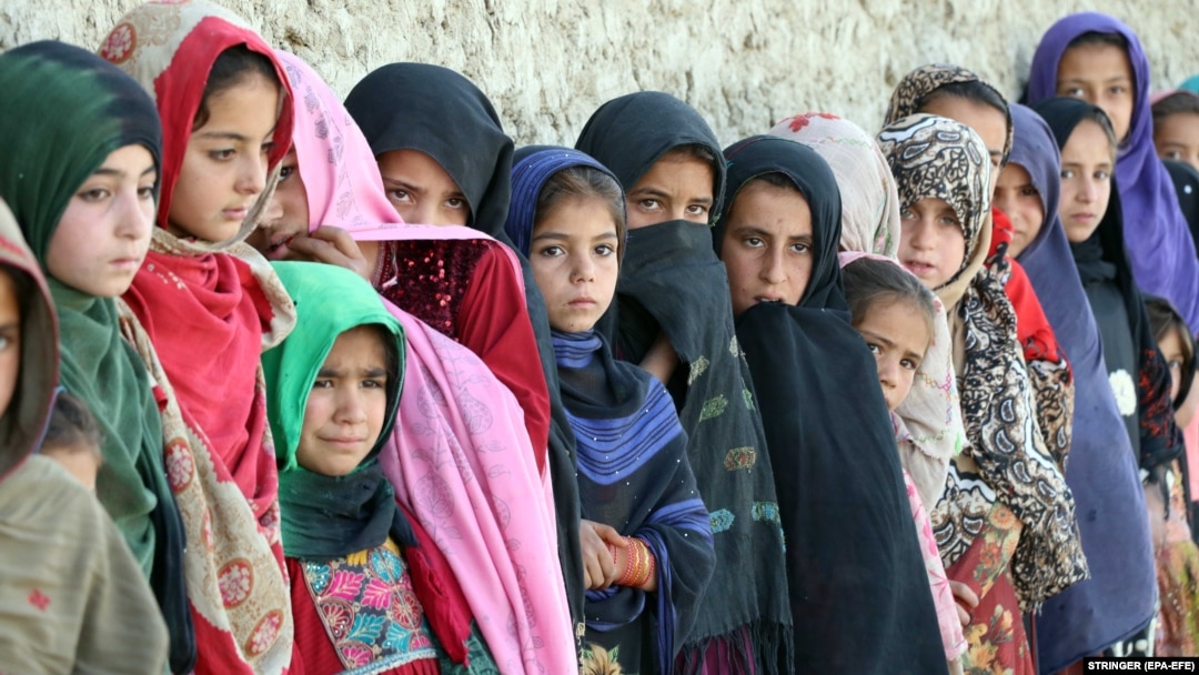 In addition to strict controls on movement and attire, Afghan women are still excluded from public life and many jobs, while girls are routinely forbidden to attend schools. (file photo)