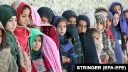 In addition to strict controls on movement and attire, Afghan women are still excluded from public life and many jobs, while girls are routinely forbidden to attend schools. (file photo)