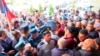 Armenian Protesters Blockade Foreign Ministry