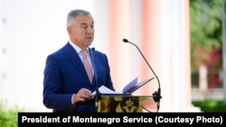 Montenegrin President Milo Djukanovic (file photo)