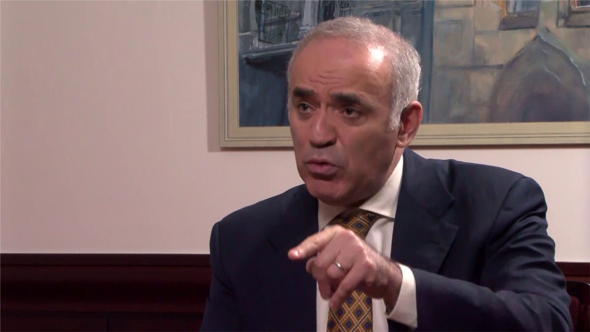 Garry Kasparov – No Chess Monopoly in Hypocrisy