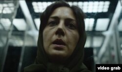 زهرا امیرابراهیمی در نمایی از فیلم «عنکبوت مقدس»