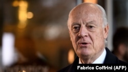 UN Special Envoy for Syria Staffan de Mistura