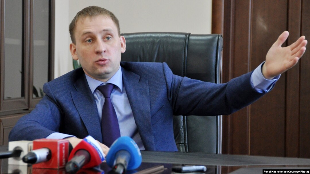 И.о. губернатора Амурской области Александр Козлов в 2014 г.
