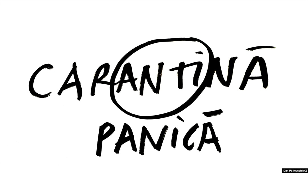 Desen de Dan Perjovschi 