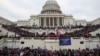 Washington, U.S. - Supporters of U.S. President Donald Trump gather in front of the U.S. Capitol Building 