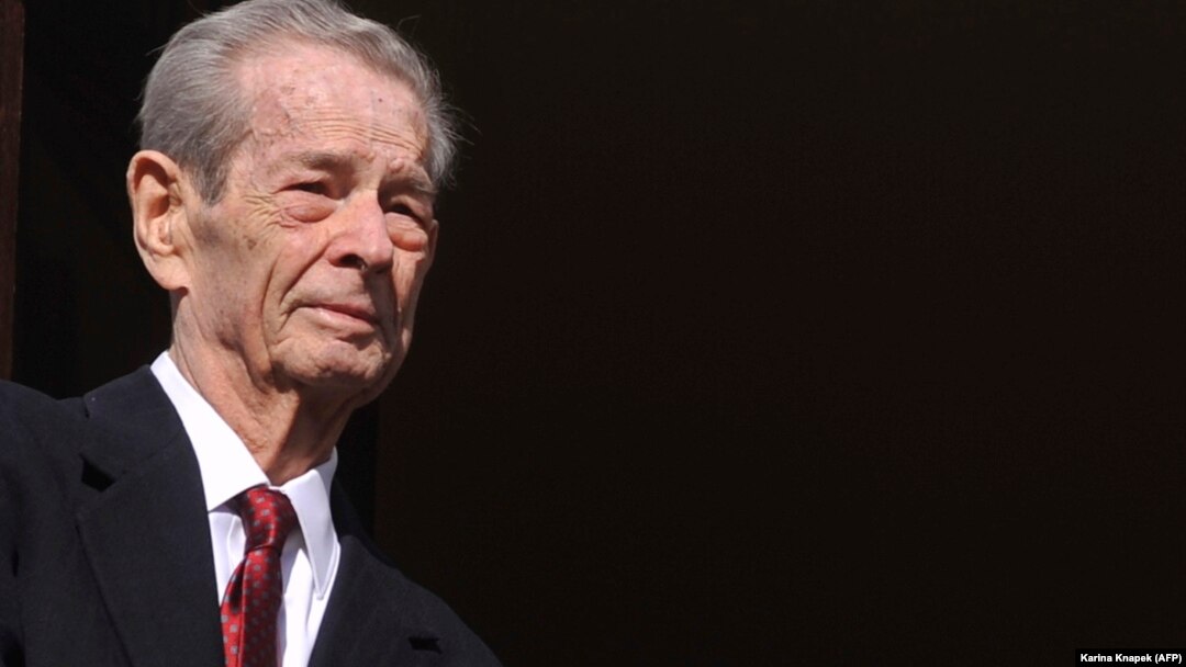 Regele Mihai, în 2013, la Palatul Elisabeta
