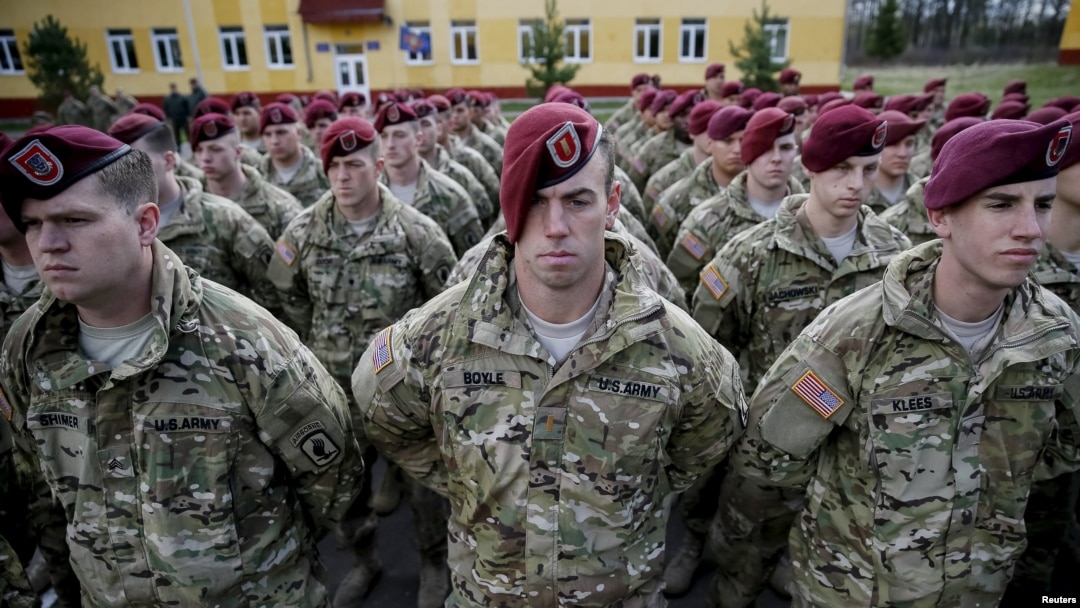 Военнослужащие воздушно-десантных войсках армии США. Архивное фото