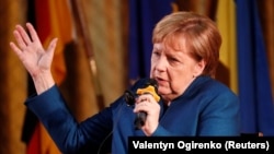 Kancelarja gjermane, Angela Merkel.