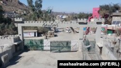 FILE: The Torkham border crossing between Afghanistan and Pakistan.