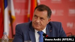 „Ja radim protiv ovakve Bosne i Hercegovine. Ona ne odgovara sprskom narodu“, poručio je Dodik u Beogradu 10. avgusta