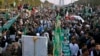 اعتراض‌کننده‌ها در شهر اسلام‌آباد پاکستان در مقابل کمیسیون مستقل انتخابات این کشور