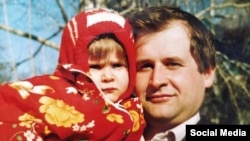 Дмитрий Колкер с дочерью Алиной, архивное фото