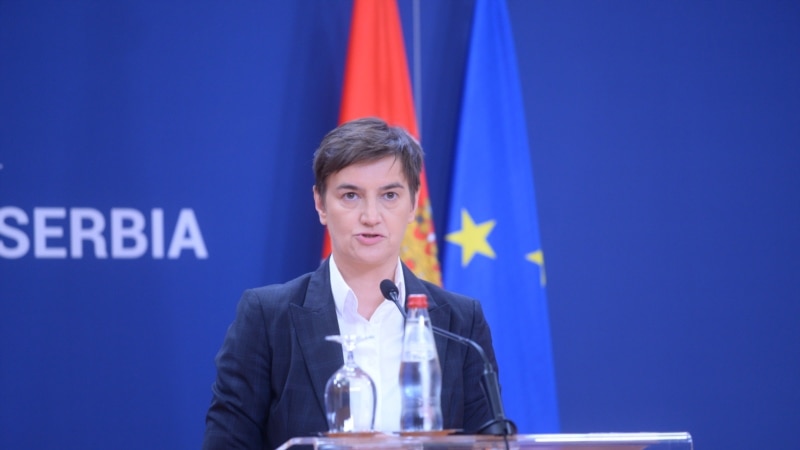 Брнабиќ: Нејасна е резолуцијата на ЕП за меѓусебно признавање на Србија и Косово