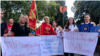 Пратэст чарнагорцаў супраць пагадненьня з Сэрбскай праваслаўнай царквой, Падгорыца, 3 жніўня 2022