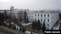 Zgrada ukrajinskog Ministarstva odbrane u Kijevu (fotoarhiv)