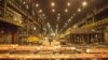 The Khuzestan Steel Company said it was unable to continue production "due to technical problems" following "cyberattacks." (file photo)