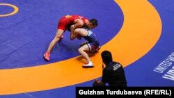 Нурмухуммет Абдуллаев (60 кг). 23-июнь, 2022-ж. "Бишкек-Арена" музмайданы.
