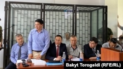 Участники судебного процесса по делу об октябрьских событиях. 28 июня 2022 года. 