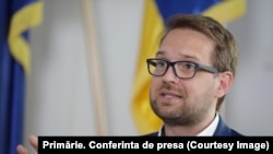 Dominic Fritz, candidatul Alianței Dreapta Unită la Primăria Timișoarei.