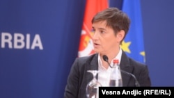 Српската премиерка Ана Брнабиќ 