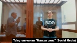 Лилия Чанышева в суде. Архивное фото 