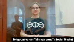 Лилия Чанышева Мәскәүнең Басман мәхкәмәсендә, 7 июль 2022