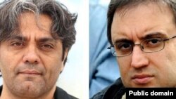 مصطفی آل احمد (راست) و محمد رسول‌اف، دو سینماگر منتقد حکومت