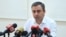 Armenia - Opposition leader Ishkhan Saghatelian holds a news conference in Yerevan, July 11, 2022.