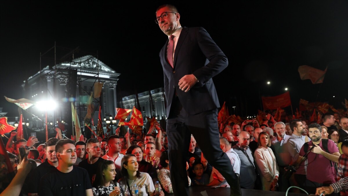 Лидерът на най-голямата опозиционна партия в македонския парламент ВМРО-ДПМНЕ Християн