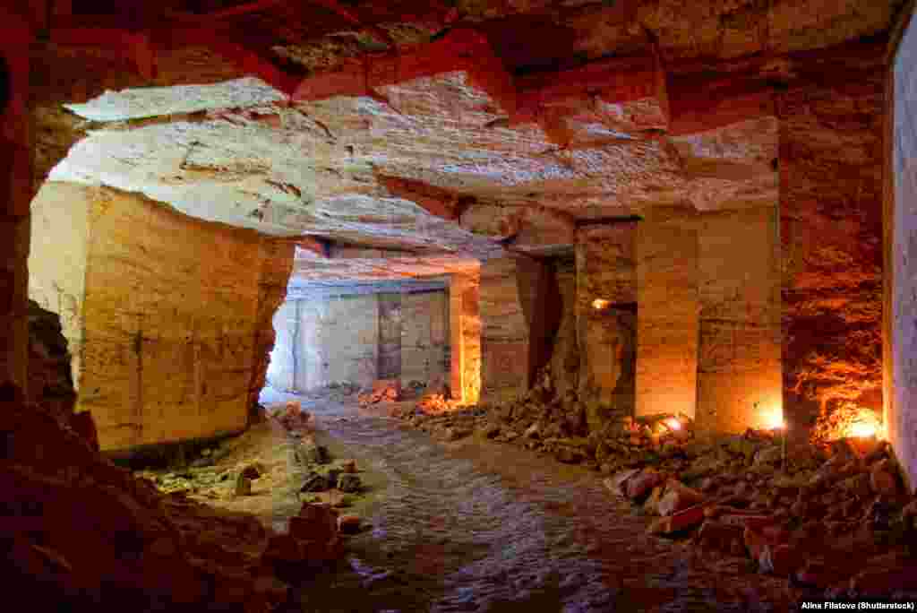 Soviet resistance fighters also sought refuge in the catacombs during the siege of Odesa, when Nazi and Romanian planes bombed the city.&nbsp;