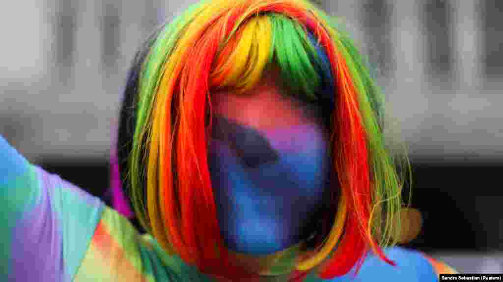 LGBTQ+ parada u Gvatemala Cityju, Gvatemala, 25. juni 2022.