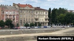 Slovo "Z" ispisano na nekoliko lokacija u gradu, Novi Sad, 6. jul, 2022.godine