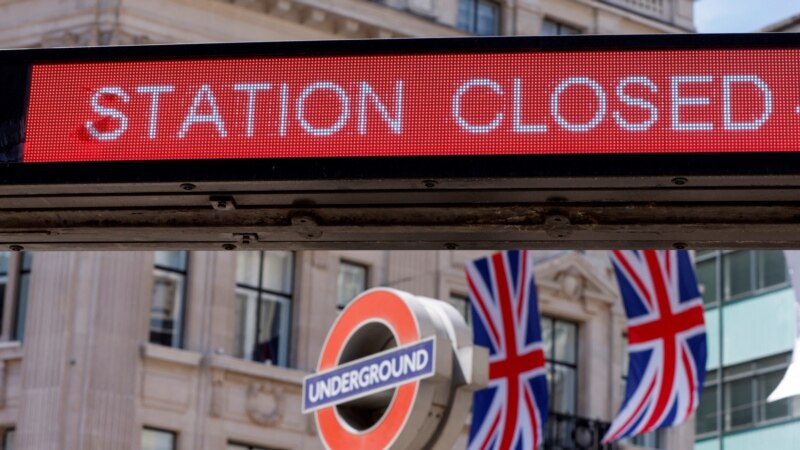 Британските железници ја започнаа новата година со еднонеделен штрајк