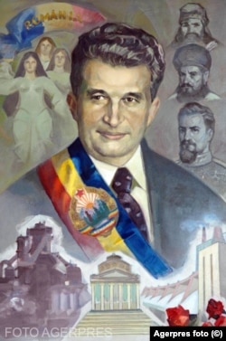 Naționalismul a fost exploatat cu succes de comuniști, când Nicolae Ceaușescu a vrut să își găsească loc într-o listă de eroi și ctitori. (Imagine din expoziția „Comunismul in Romania 1945-1989”, Muzeul National de Istorie a României.)