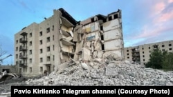 Imagine de la Ceasiv Iar postată pe Telegram de guvernatorul ucrainean al regiunii Donețk Pavlo Kirilenko