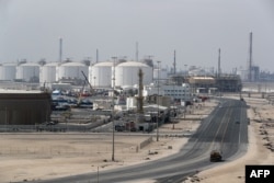 Orașul industrial Ras Laffan, principalul sit al Qatarului pentru producția de gaze naturale lichefiate și gaz-lichefiat, aflat la aproximativ 80 de kilometri nord de capitala Doha.