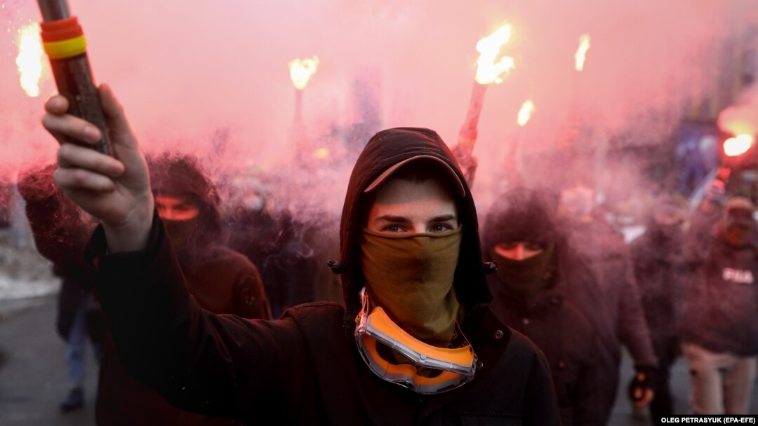 Ukrainians Gather In Kyiv To Honor Maidan Activist Killed In Fighting  Against Russian Forces