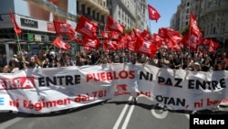 Իսպանիա - Բողոքի ցույցը Մադրիդում, 26-ը հունիսի, 2022թ.