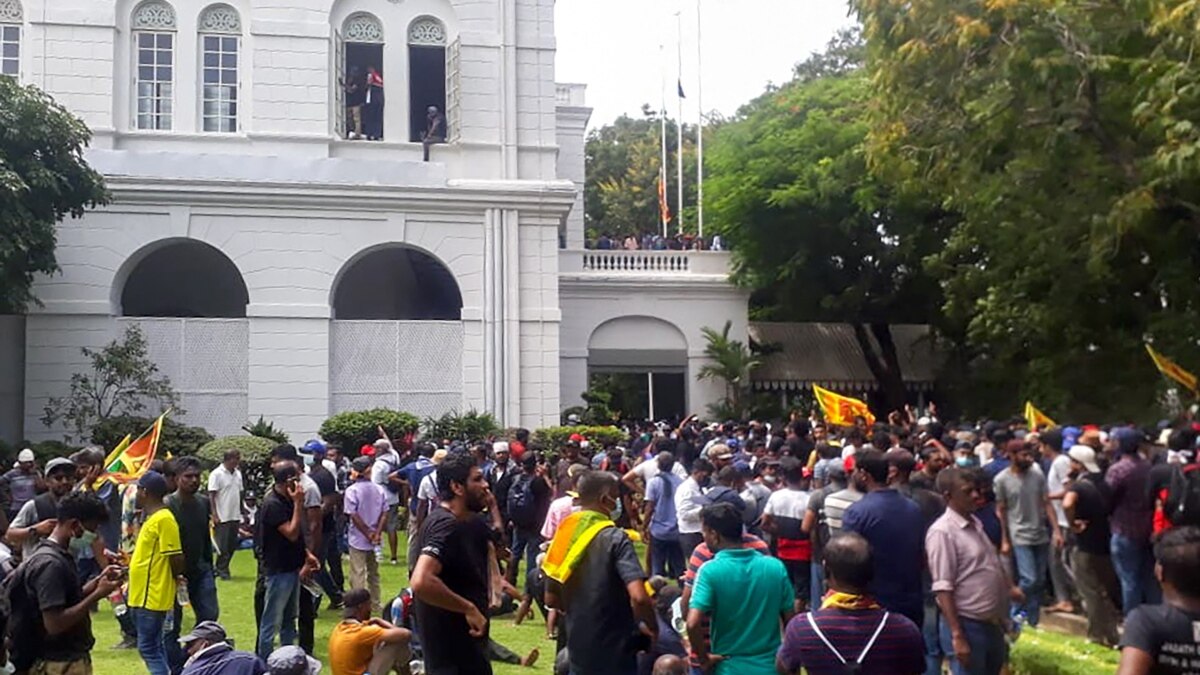 Шрі-Ланка: протестувальники штурмували резиденцію президента