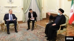 Iran’s president, Ebrahim Raisi, meets Russian FM in Tehran